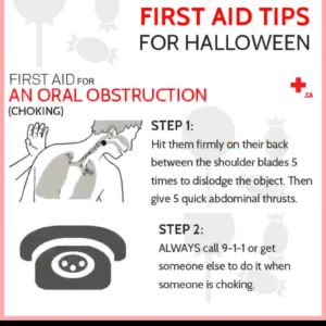 First Aid tips for Halloween-Alpha Life Trainers